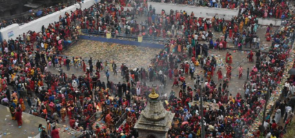 मत्स्यनारायणमा मेला भर्नेको घुइँचो