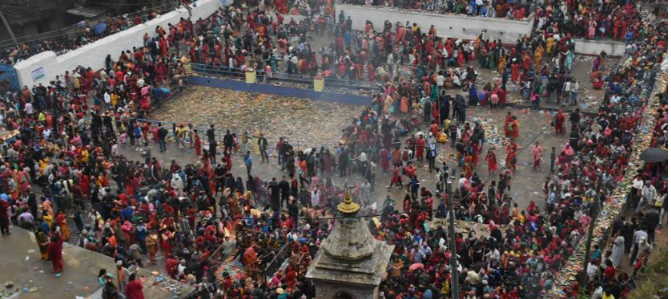 मत्स्यनारायणमा मेला भर्नेको घुइँचो