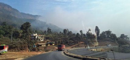 ४ लेनको आर्क ब्रिजमा ८४ प्रतिशत प्रगति
