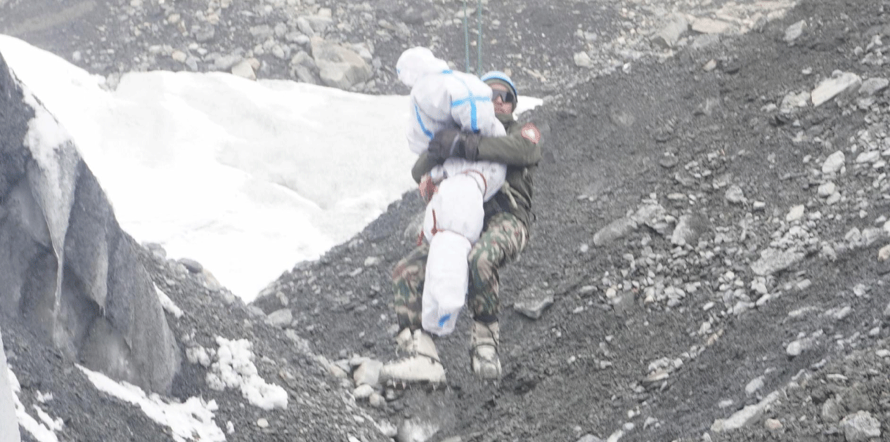निलगिरिमा सेनाको खोज तथा उद्धार अभ्यास सम्पन्न
