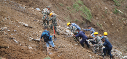 पाँचथरको याङवरकमा बाढीपहिरोका कारण सडक, झोलुङ्गे पुल र जलविद्युत्मा क्षति