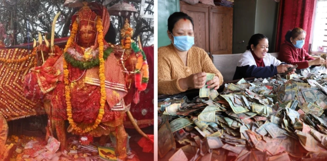 पाथीभराको  भेटी एक करोड छ लाख