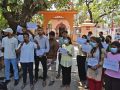 स्वास्थ्यमन्त्रीको राजीनामा माग गर्दै जनकपुरधाममा प्रदर्शन