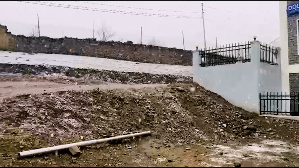 मुक्तिनाथ क्षेत्रमा हिमपात