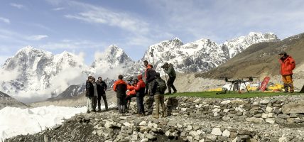 अमेरिकन ड्रोन एभरेष्ट बेसक्याम्पमा उद्घाटन