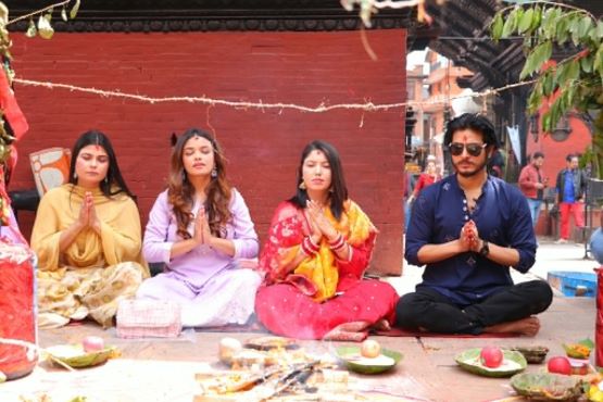 चलचित्र ‘महाराजधिराज’ को शुभमुहूर्त