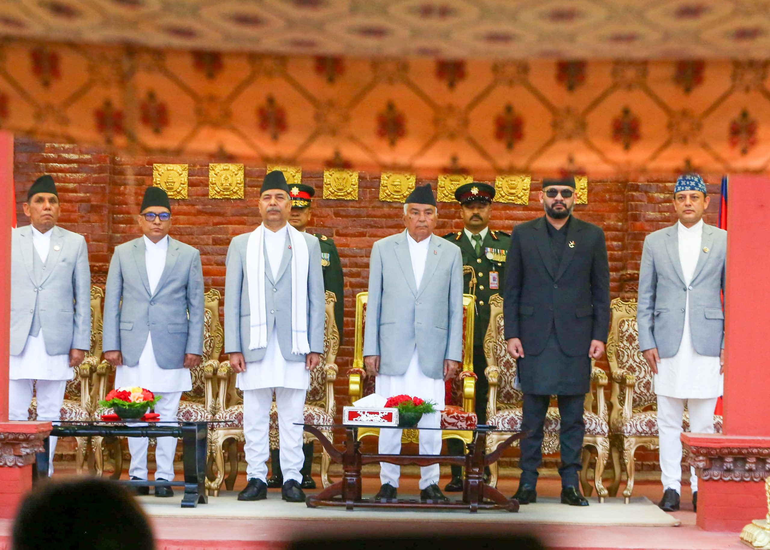 नवनियुक्त प्रधानन्यायाधीश डा.शर्माले लिए पद तथा गोपनीयताको शपथ