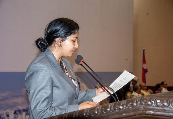 मेलमिलापकर्ताको शपथ ग्रहण : कार्यवाहक प्रमुखबाट गुणात्मक नतिजाको अपेक्षा