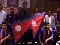 सिंगापुर जाने राष्ट्रिय क्रिकेट टोलीलाई विदाइ, राम्रो नतिजा ल्याउने विश्वास (भिडियो सहित) सिंगापुर जाने राष्ट्रिय क्रिकेट टोलीलाई विदाइ, राम्रो नतिजा ल्याउने विश्वास (भिडियो सहित)