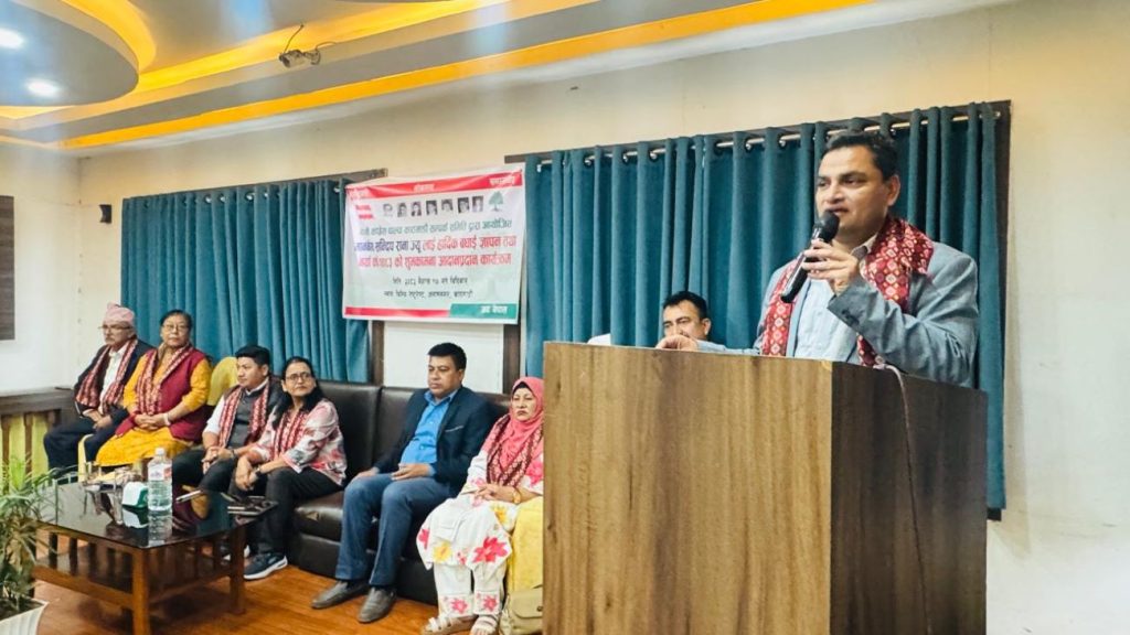 सुकुम्बासी बस्तीलाई पर्याप्त सूचना र समय दिनु पर्थियो : महामन्त्री पौडेल
