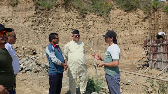 तमोर कोरिडोरमा काम छिटो सम्पन्न गर्न आङ्देम्बको आग्रह