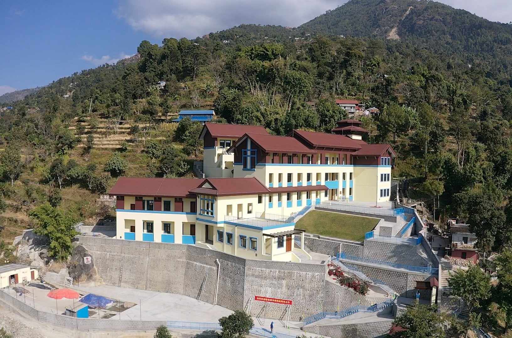 चीन सरकारको सहयोगमा रसुवामा आवासीय विद्यालय निर्माण