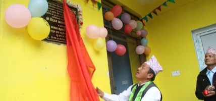 एक करोड ८४ लाखमा बनाइयो विद्यालय भवन