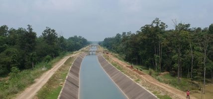 एक अर्ब १२ करोड लागतमा सिक्टा सिँचाइ निर्माण धमाधम