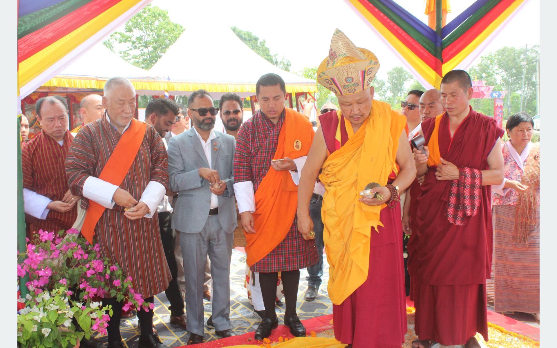 संशोधित समाचारः लुम्बिनीमा गुम्बा निर्माण सुरु, नेपाल–भूटान सम्बन्ध थप प्रगाढ हुने विश्वास