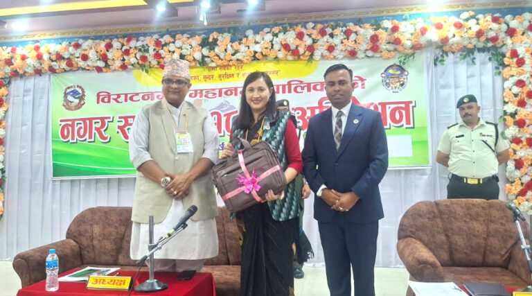 विराटनगर महानगरपालिकाको बजेट तीन अर्ब ५६ करोड