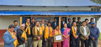 विपन्नलाई भूकम्प प्रतिरोधी नयाँ घर