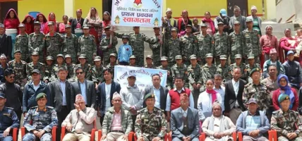 जुम्लामा विद्यालयस्तरीय ‘एनसिसी’ तालिम सञ्चालन