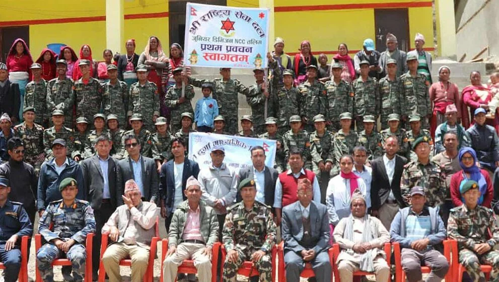 जुम्लामा विद्यालयस्तरीय ‘एनसिसी’ तालिम सञ्चालन