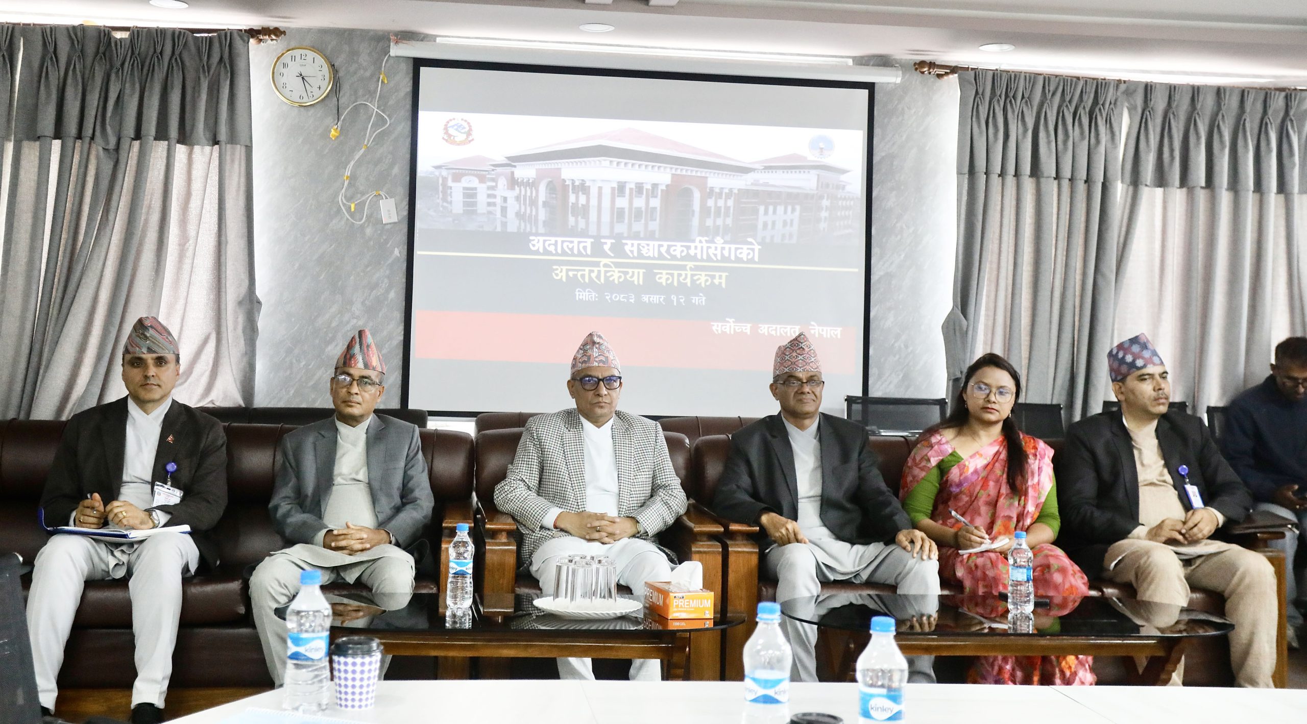न्यायपालिका र सञ्चार माध्यम एक अर्काका परिपूरक हुन् : प्रधान न्यायाधीश डा शर्मा