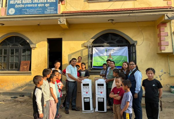 कामना सेवा विकास बैकद्धारा हेल्पिङ ह्यान्डस बाल गृहलाई वाटर डिस्पेन्सर हस्तान्तरण कामना सेवा विकास बैकद्धारा हेल्पिङ ह्यान्डस बाल गृहलाई वाटर डिस्पेन्सर हस्तान्तरण