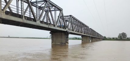 राप्ती नदीमाथिको पुल निर्माण ७५ प्रतिशत सकियो