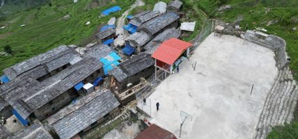 मङ्गलेखानीमा खेलमैदान निर्माण