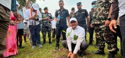 लुम्बिनीमा वन संरक्षण र हरियाली प्रवर्द्धनको  बृहत् अभियान