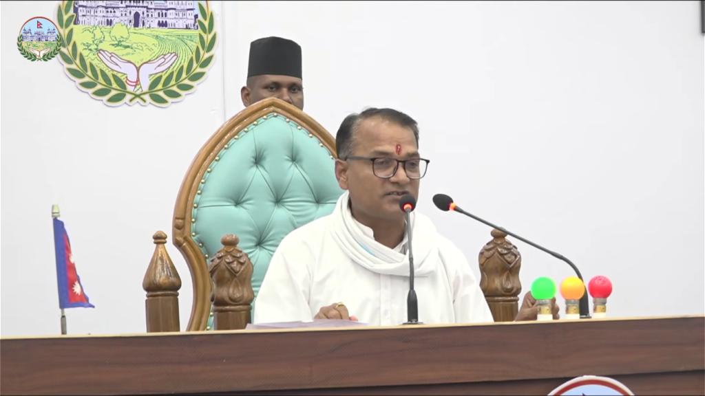मधेश प्रदेशको नीति तथा कार्यक्रम पारित