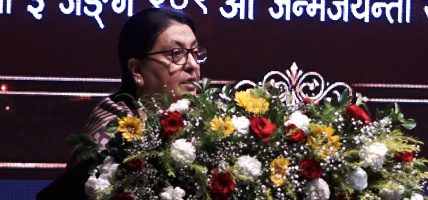 जङ्गबहादुरको योगदानलाई वस्तुगत रूपमा मूल्याङ्कन गर्नुपर्छ : विद्या भण्डारी