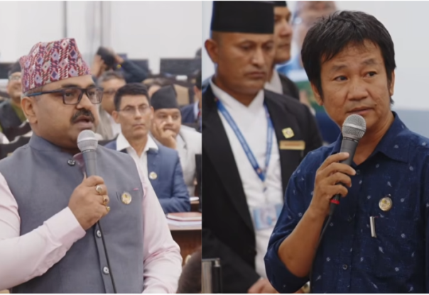 प्रधानमन्त्रीले सदनमा आएर माफि नमागे सदन चल्न नदिने विपक्ष दलको चेतावनी प्रधानमन्त्रीले सदनमा आएर माफि नमागे सदन चल्न नदिने विपक्ष दलको चेतावनी