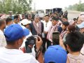 सभामुख र राष्ट्रियसभा अध्यक्षद्वारा दोधरा–चाँदनीमा प्रस्तावित सुक्खा बन्दरगाह क्षेत्रको अवलोकन