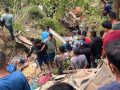 काभ्रेको नमोबुद्धमा यात्रुवाहक बस दुर्घटना