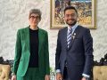 शिक्षामन्त्रीसँग स्विट्जरल्याण्डका राजदूतको शिष्टाचार भेटवार्ता शिक्षामन्त्रीसँग स्विट्जरल्याण्डका राजदूतको शिष्टाचार भेटवार्ता