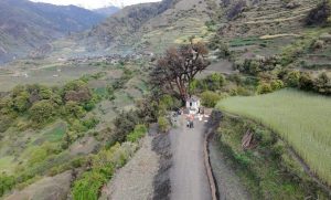 धवलागिरिका दुर्गम गाउँमा सडक सञ्जालको पहुँच