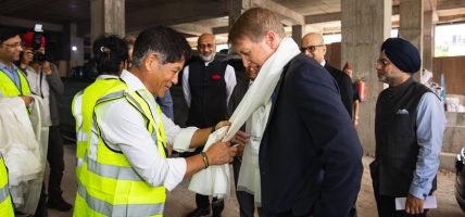 शेष घलेले निर्माण गरिरहेको होटल र ‘द लक्जरी कलेक्सन होटल’बीच सम्झौता, अध्यक्ष म्यारियटद्वारा अवलोकन