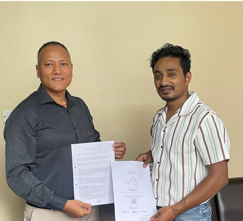 डिजिटल फोहोर व्यवस्थापन प्रणाली लागू गर्नका लागि लुम्बिनी टेक र अपकोड नेपालबीच सम्झौता