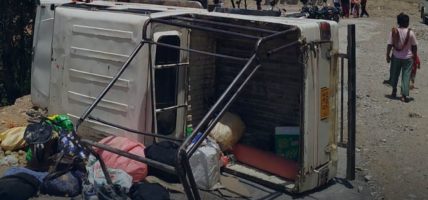 स्याङ्जामा बलेरो जिप दुर्घटनाः एक जनाको मृत्यु, २० घाइते