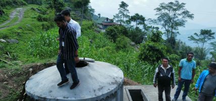 सागम र लप्से गाउँमा खानेपानीको पहुँच