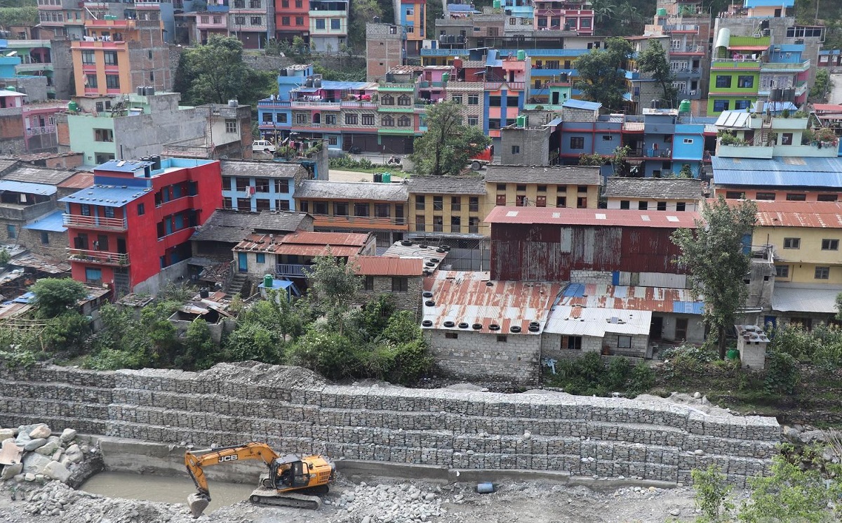मङ्गलाघाटमा बस्ती संरक्षण योजना कार्यान्वयमा