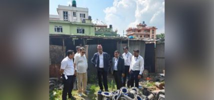 मेलम्ची खानेपानी आयोजनाअन्तर्गत निर्माणाधीन संरचनाको अनुगमन
