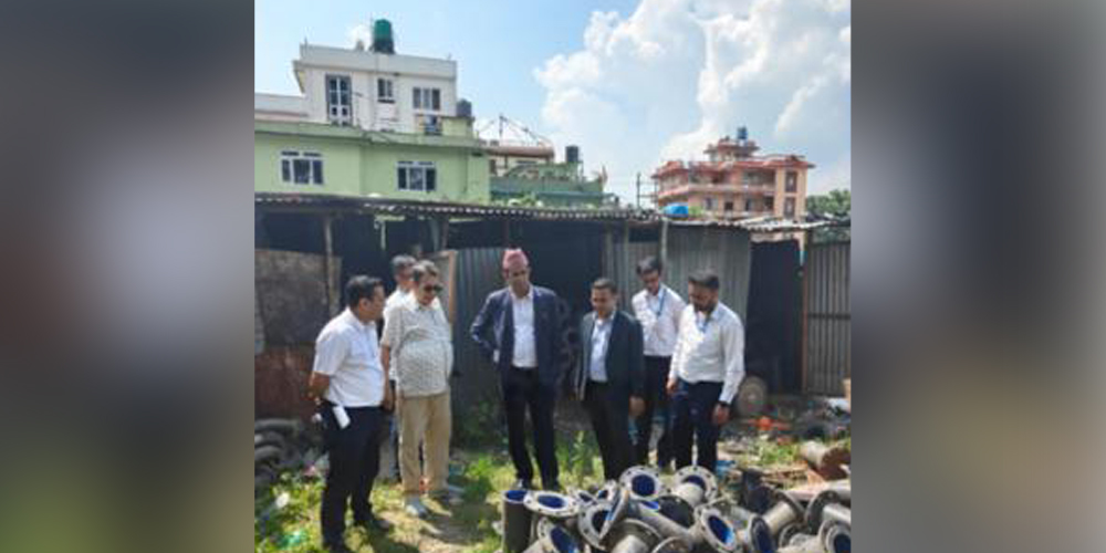 मेलम्ची खानेपानी आयोजनाअन्तर्गत निर्माणाधीन संरचनाको अनुगमन