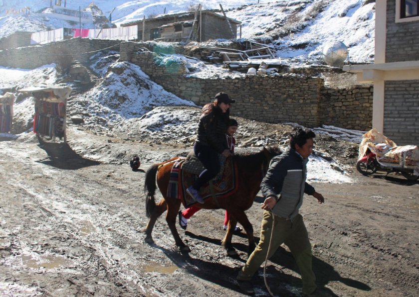 मुक्तिनाथमा ‘घोडचढी’ सेवाले जोगायो हिमाली संस्कृति