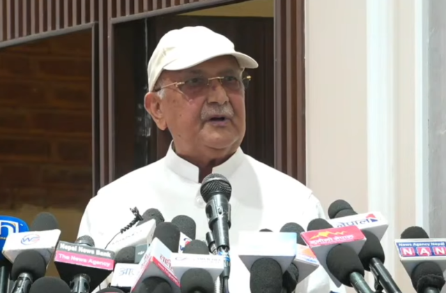सरकारको हस्तक्षेपका कारण एन्फा अन्तर्राष्ट्रिय प्रतिबन्धमा परेको ओलीको आरोप (भिडियो सहित)