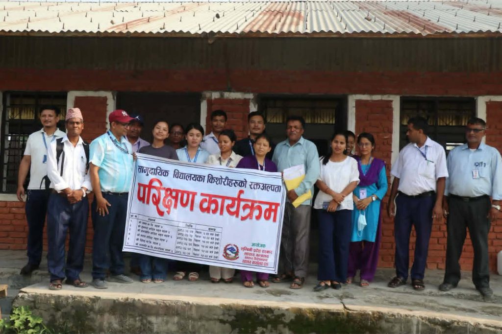गढवाका अधिकांश किशोरीमा रक्तअल्पताको समस्या