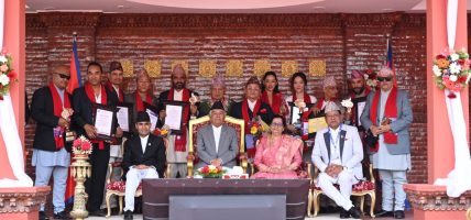 चलचित्र उद्योगले नेपालको अर्थतन्त्रको विकासमा योगदान पु¥याउन सक्छ : राष्ट्रपति