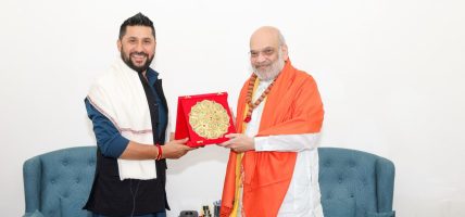 भारतका गृहमन्त्री अमित शाहसँग सभापति रवि लामिछानेको भेट