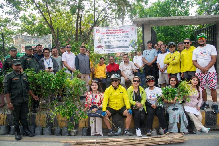 सडक किनारा, पार्क, नदी किनाराहरुमा समी, कपुर, फलफुलका विरुवा रोपिए