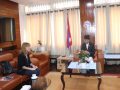 सञ्चार मन्त्री तिमिल्सिना र स्टारलिंककी निर्देशक हन्टरबिच भेटवार्ता