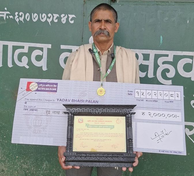 भैँसीपालनमा भविष्य खोज्दै रामसुहावन